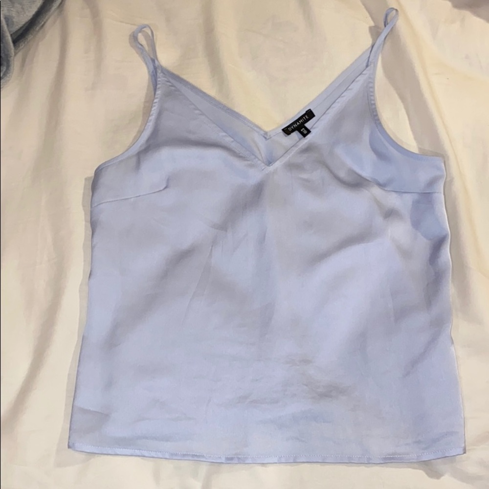 Light blue cami